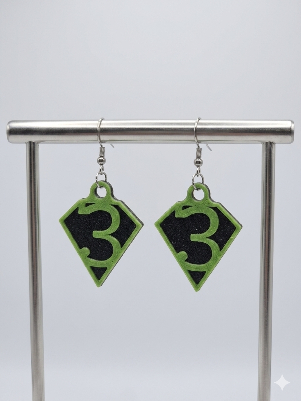 Handcrafted 3 Doors Down Kryptonite Earrings (0037)